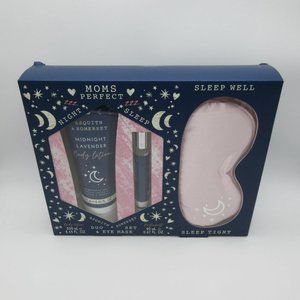 Asquith & Somerset Moms Perfect lavender body lotion rollerball sleep gift set‎